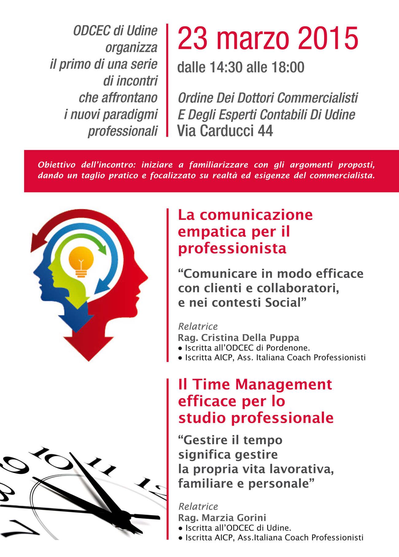 webODCECcorsi ODCEC di Udine   23 marzo 2015